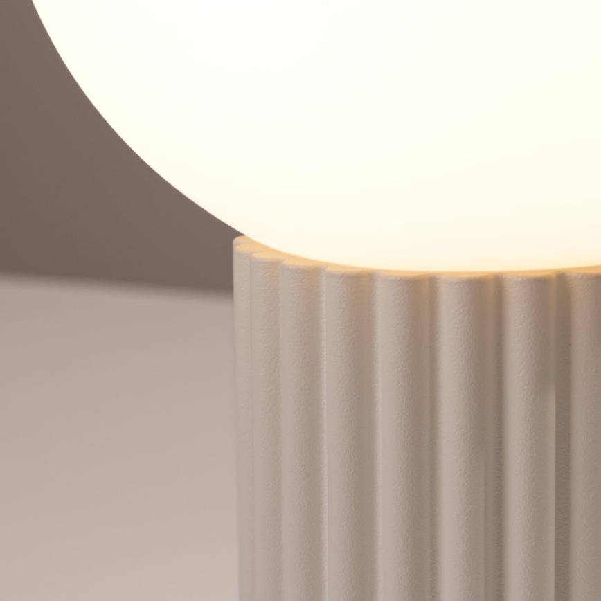 Stolná lampa HALO 1xG9/8W/230V pr. 12 cm krémová