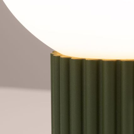 Stolná lampa HALO 1xG9/8W/230V pr. 12 cm zelená