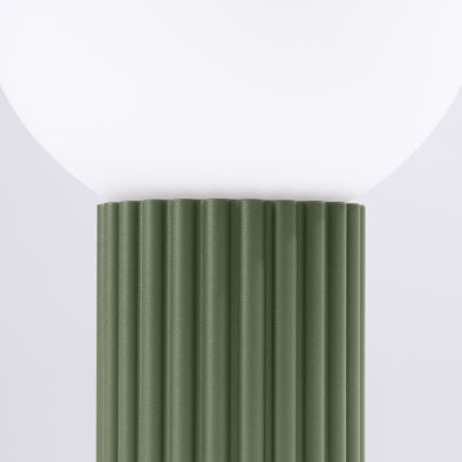 Stolná lampa HALO 1xG9/8W/230V pr. 12 cm zelená