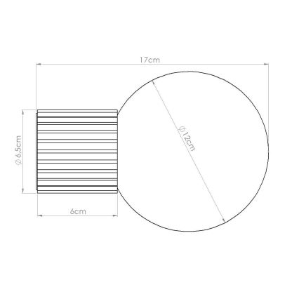 Kúpeľňové nástenné svietidlo HALO 1xG9/8W/230V pr. 12 cm IP44 oranžová