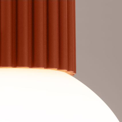 Kúpeľňové stropné svietidlo HALO 1xG9/8W/230V pr. 12 cm IP44 oranžová