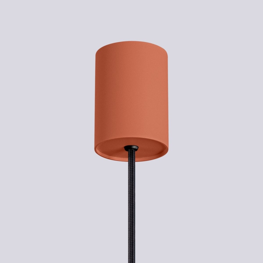 Luster na lanku HALO 1xG9/8W/230V pr. 12 cm oranžová