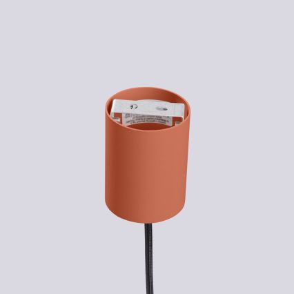 Luster na lanku HALO 1xG9/8W/230V pr. 12 cm oranžová