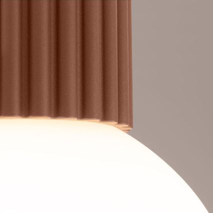 Kúpeľňové stropné svietidlo HALO 1xG9/8W/230V pr. 12 cm IP44 hnedá