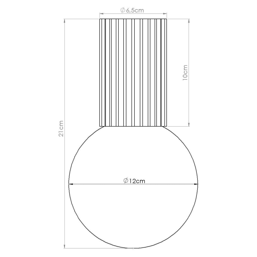 Kúpeľňové stropné svietidlo HALO 1xG9/8W/230V pr. 12 cm IP44 modrá