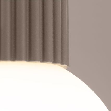 Kúpeľňové stropné svietidlo HALO 1xG9/8W/230V pr. 12 cm IP44 béžová