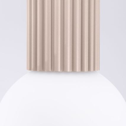 Kúpeľňové stropné svietidlo HALO 1xG9/8W/230V pr. 12 cm IP44 béžová