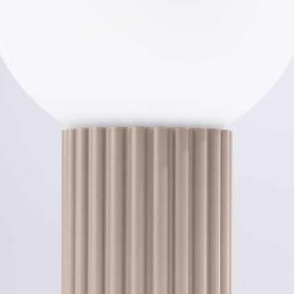 Stolná lampa HALO 1xG9/8W/230V pr. 12 cm béžová
