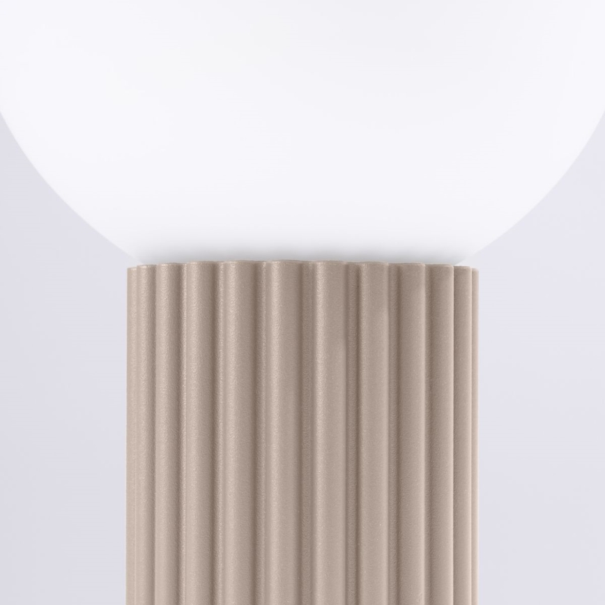 Stolná lampa HALO 1xG9/8W/230V pr. 12 cm béžová