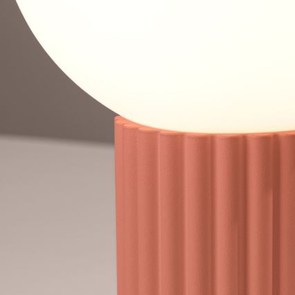 Stolná lampa HALO 1xG9/8W/230V pr. 12 cm ružová