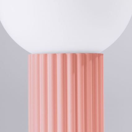 Stolná lampa HALO 1xG9/8W/230V pr. 12 cm ružová