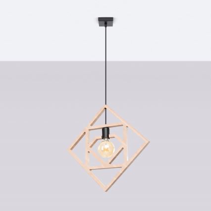 Luster na lanku CARO 1xE27/15W/230V buk