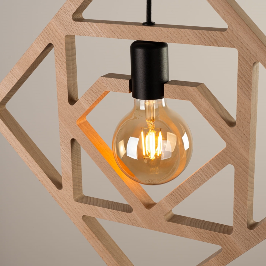Luster na lanku CARO 1xE27/15W/230V buk