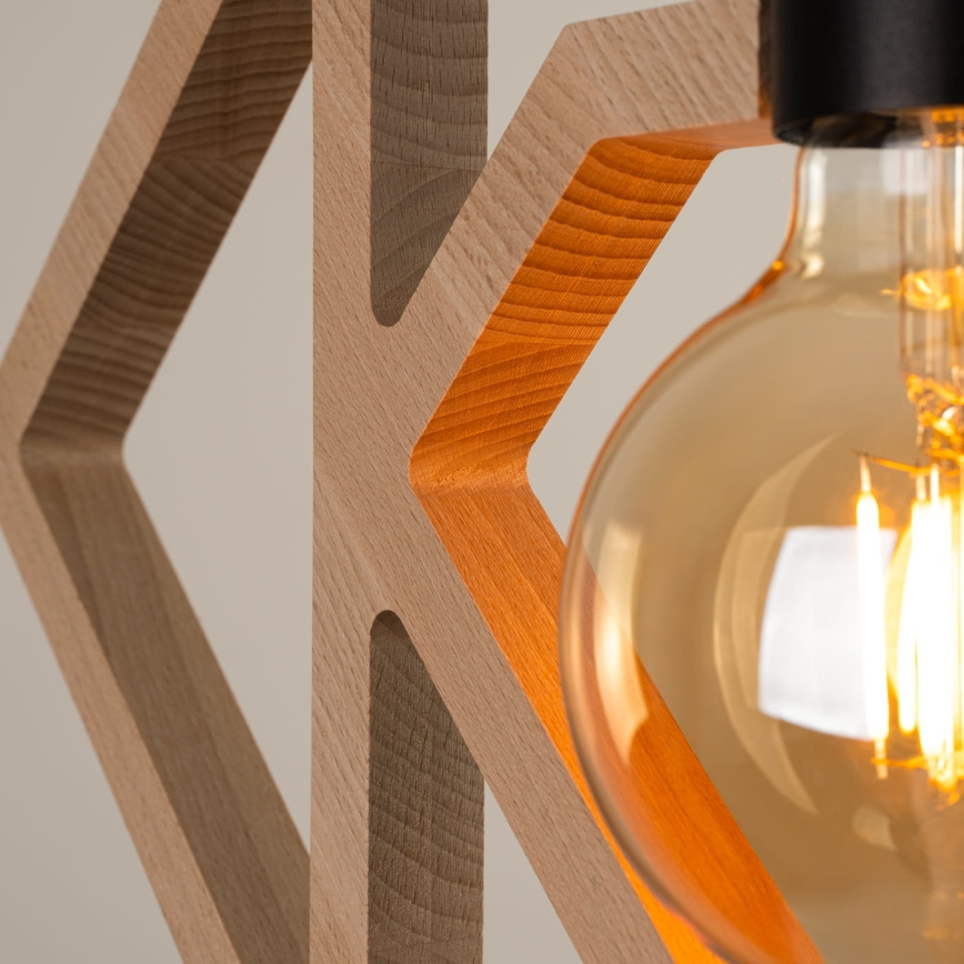 Luster na lanku CARO 1xE27/15W/230V buk