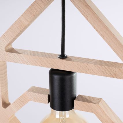 Luster na lanku CARO 1xE27/15W/230V buk