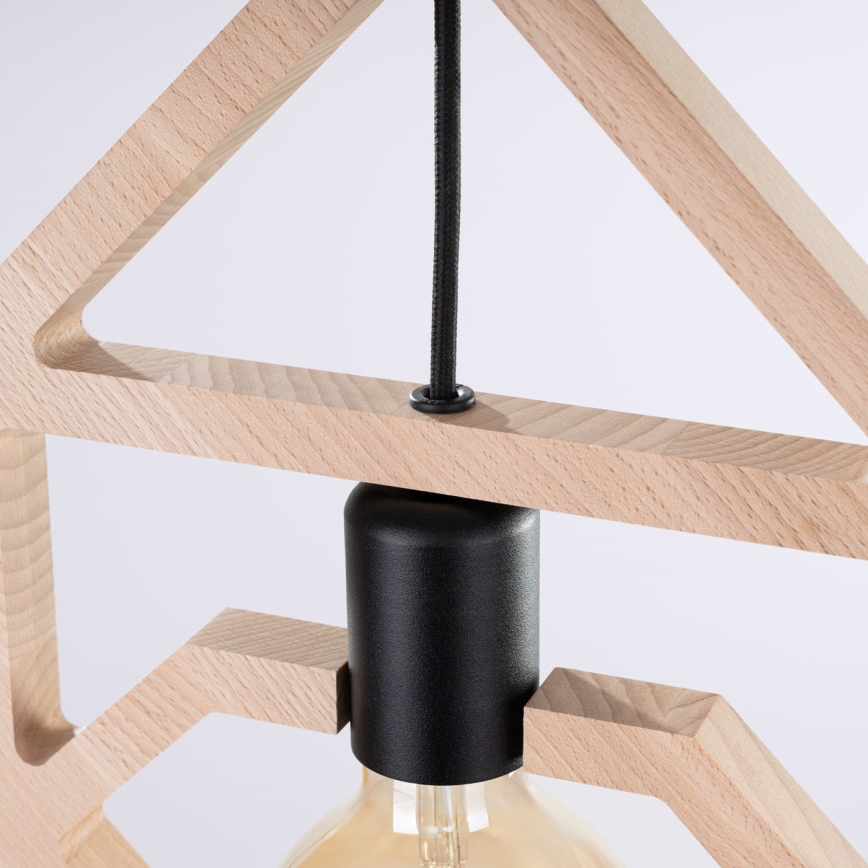 Luster na lanku CARO 1xE27/15W/230V buk