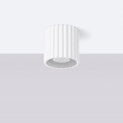 Bodové svietidlo AURA 1xGU10/10W/230V, priemer 10 cm, biele