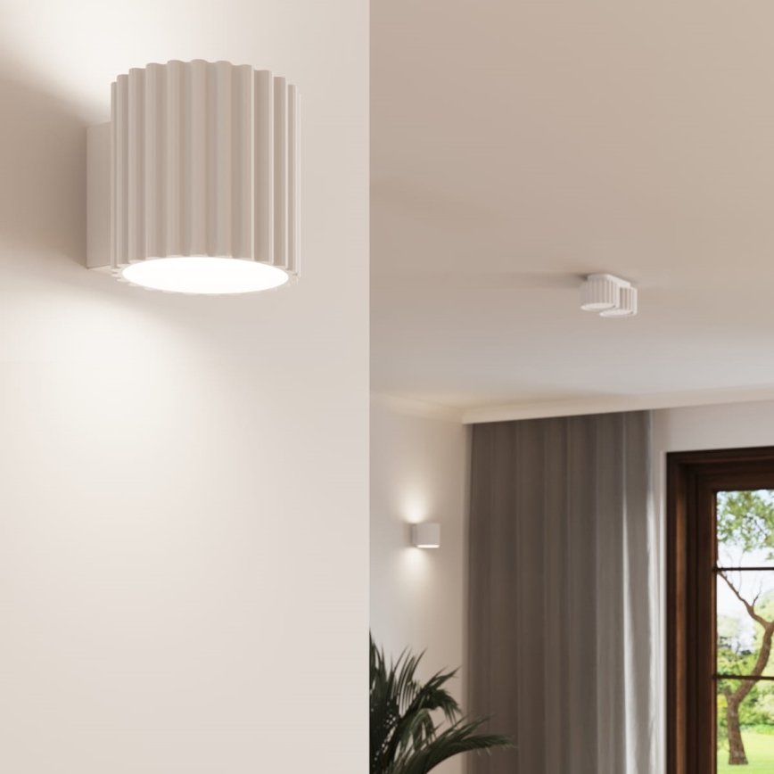 Bodové svietidlo AURA 2xGX53/10W/230V biela
