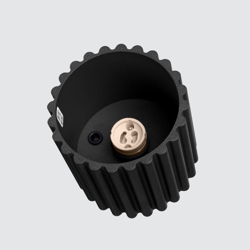 Bodové svietidlo AURA 1xGU10/10W/230V 10 cm čierne