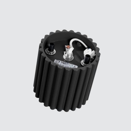 Bodové svietidlo AURA 1xGU10/10W/230V 10 cm čierne