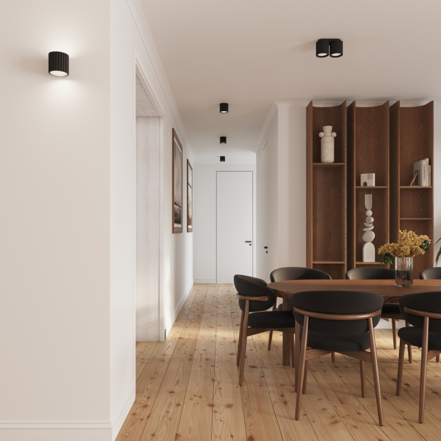 Nástenné svietidlo AURA 1xG9/10W/230V čierne