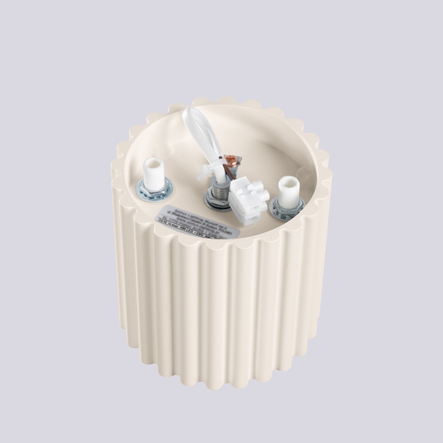 Bodové svietidlo AURA 1xGU10/10W/230V pr. 10 cm krémové