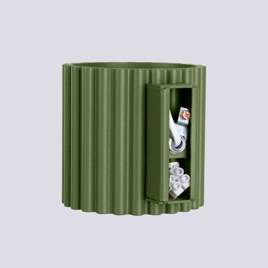 Nástenné svietidlo AURA 1xG9/10W/230V zelená