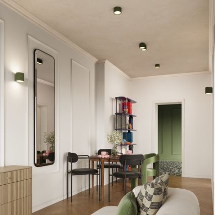 Bodové svietidlo AURA 2xGX53/10W/230V zelené
