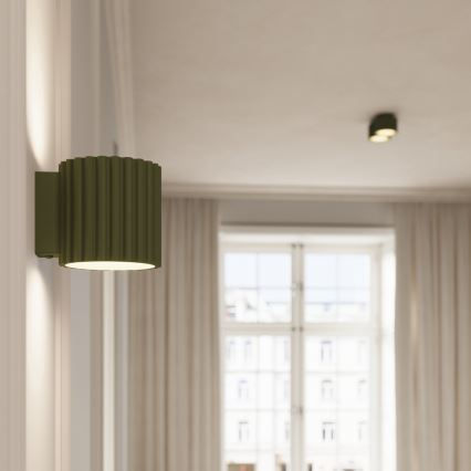 Bodové svietidlo AURA 2xGX53/10W/230V zelené