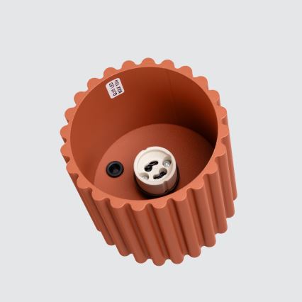Bodové svietidlo AURA 1xGU10/10W/230V pr. 10 cm oranžové