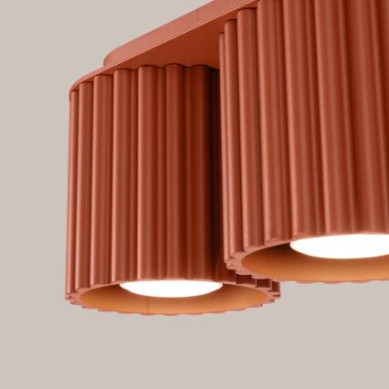 Bodové svietidlo AURA 2xGU10/10W/230V oranžové