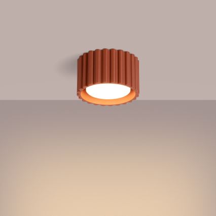 Bodové svietidlo AURA 1xGX53/10W/230V pr. 10 cm oranžové