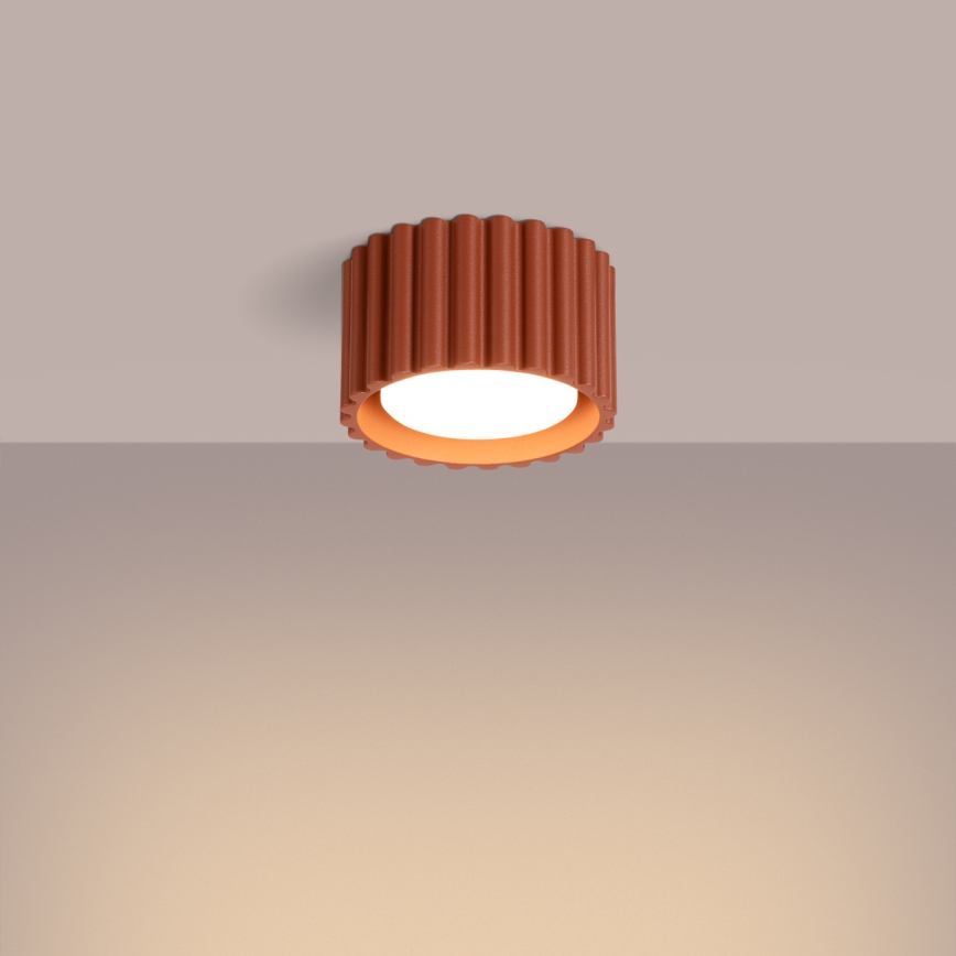 Bodové svietidlo AURA 1xGX53/10W/230V pr. 10 cm oranžové