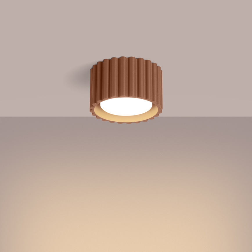 Bodové svietidlo AURA 1xGX53/10W/230V 6 cm hnedé