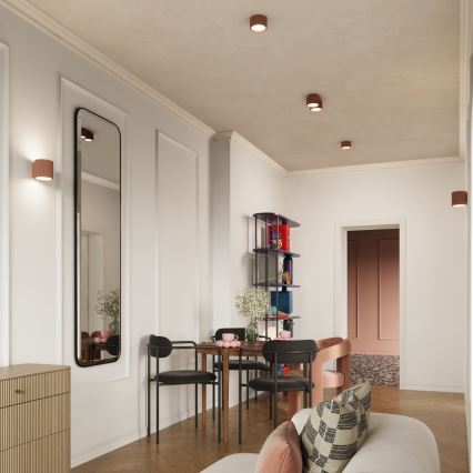 Bodové svietidlo AURA 1xGX53/10W/230V 6 cm hnedé