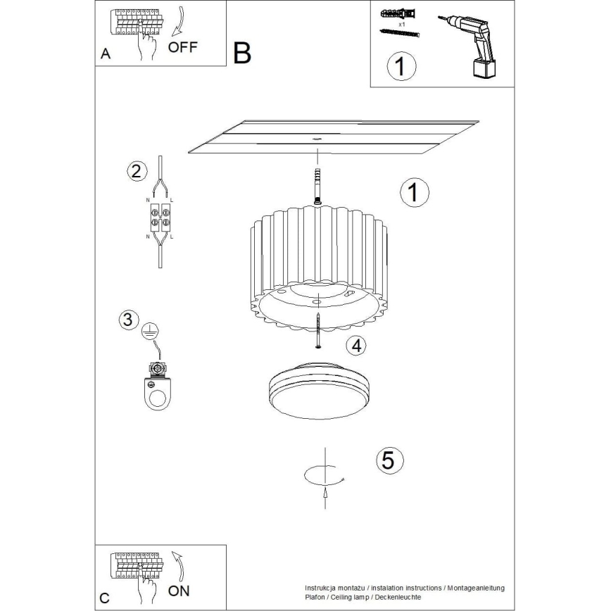 Bodové svietidlo AURA 1xGX53/10W/230V, priemer 10 cm, hnedé