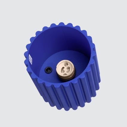 Bodové svietidlo AURA 1xGU10/10W/230V, priemer 10 cm, modré