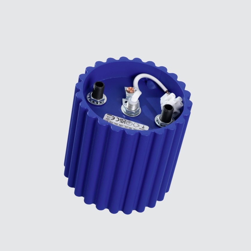 Bodové svietidlo AURA 1xGU10/10W/230V, priemer 10 cm, modré