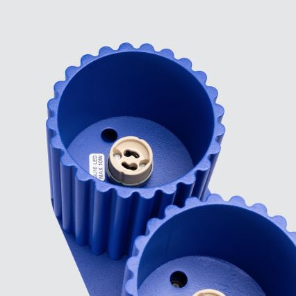 Bodové svietidlo AURA 2xGU10/10W/230V modré