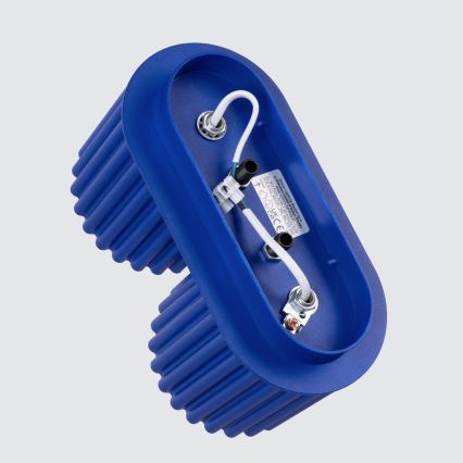 Bodové svietidlo AURA 2xGU10/10W/230V modré