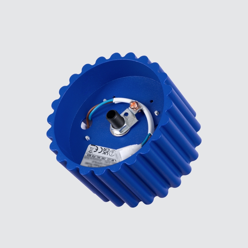 Bodové svietidlo AURA 1xGX53/10W/230V pr. 10 cm modré