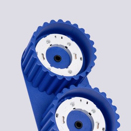 Bodové svietidlo AURA 2xGX53/10W/230V modré