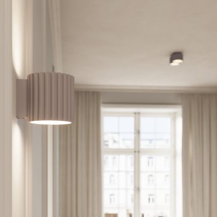 Bodové svietidlo AURA 2xGX53/10W/230V šedohnedé