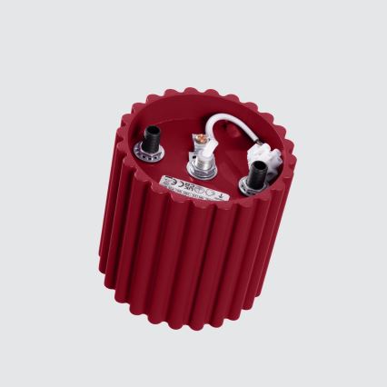 Bodové svietidlo AURA 1xGU10/10W/230V, priemer 10 cm, červené