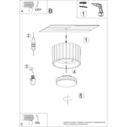 Bodové svietidlo AURA 1xGX53/10W/230V pr. 10 cm červená