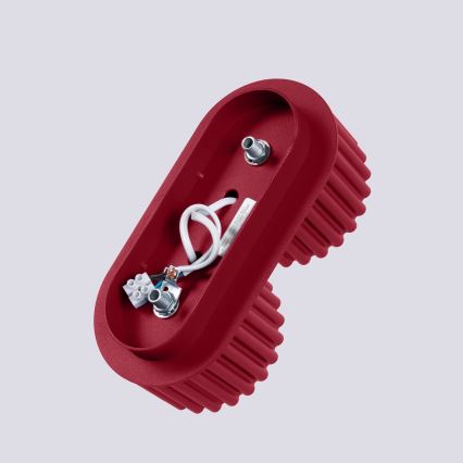 Bodové svietidlo AURA 2xGX53/10W/230V červená