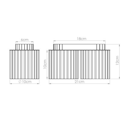 Bodové svietidlo AURA 2xGU10/10W/230V ružové