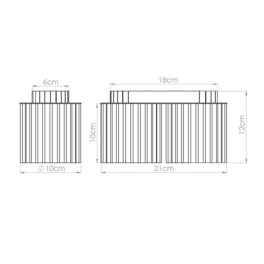 Bodové svietidlo AURA 2xGU10/10W/230V ružové