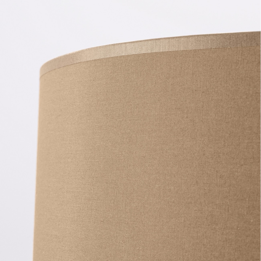 Závesný luster na lanku NEVIA 1xE27/15W/230V Ø 40 cm taupe