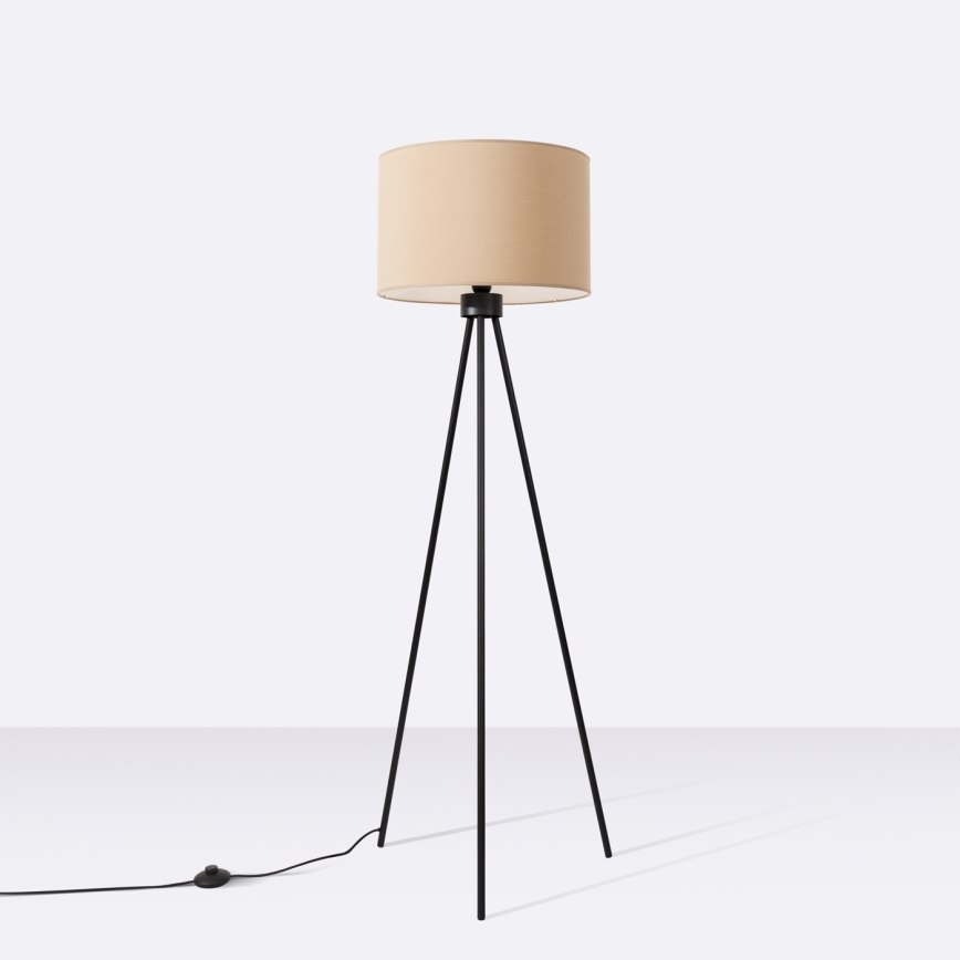 Stojacia lampa NEVIA 1xE27/15W/230V taupe